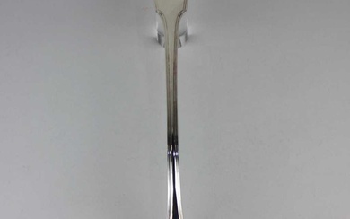 A George III silver ladle