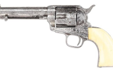 (A) HISTORIC DOCUMENTED FACTORY ENGRAVED COLT SINGLE ACTION ARMY REVOLVER FROM THE 1876 CENTENNIAL