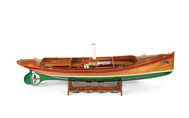 A Remote-Controlled Scale Model of the Steamboat 'Wahkeena', 20th century