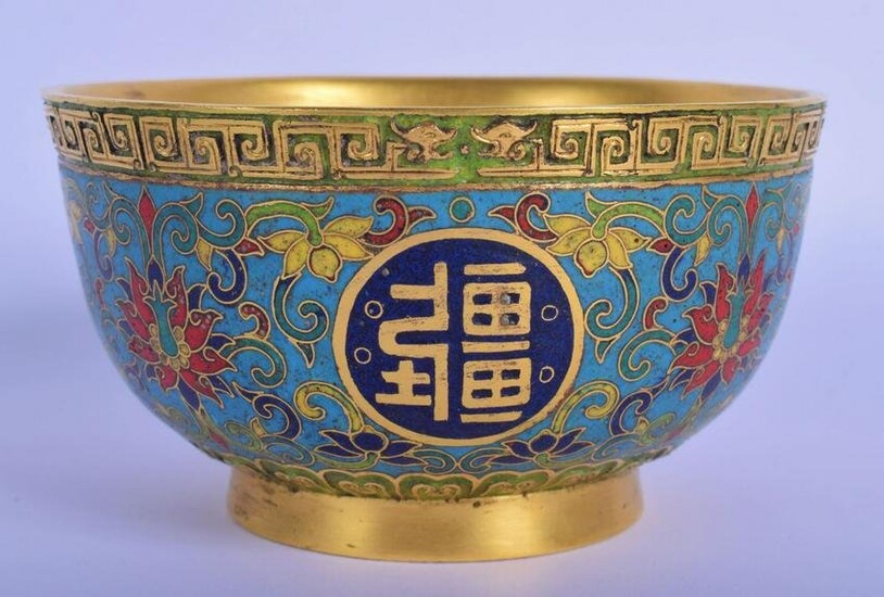 A VERY UNUSUAL 19TH CENTURY CHINESE CLOISONNE ENAMEL