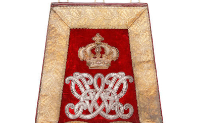 A Very Fine Officer's Full Dress Sabretache To The Surrey Yeomanry, Circa 1831-37