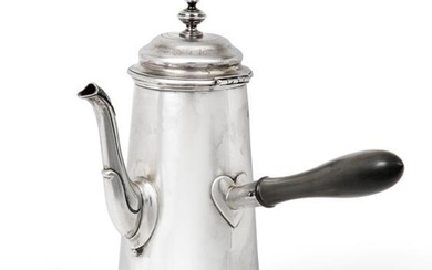 A Victorian Silver Coffee-Pot, by Richard Martin and Ebenezer Hall,...