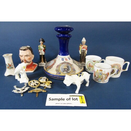 A collection of Royal commemorative ceramics including Edwar...