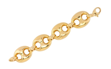 A fancy-link bracelet, by Gucci