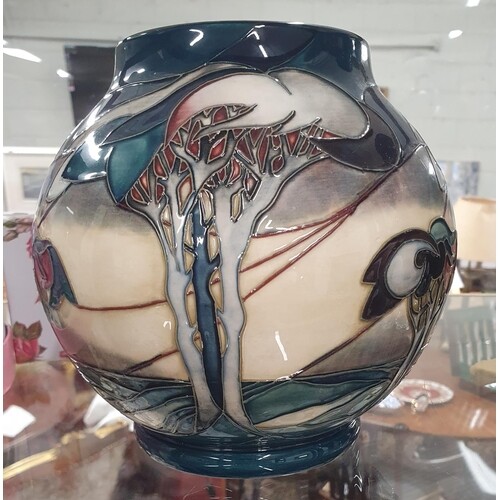 A really good limited Edition Moorcroft Pottery Bowl by Nico...