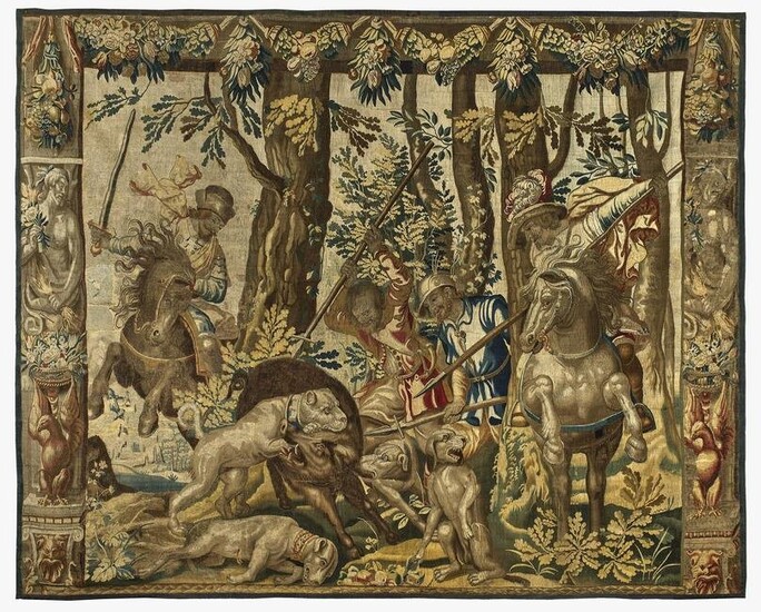 A tapestry - Flanders, mid 17th century