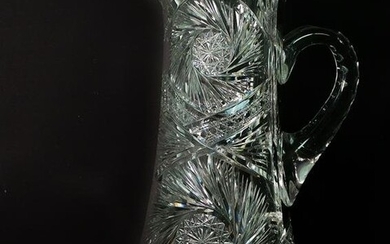 ABC Glass Tankard/Champagne pitcher 13 pounds