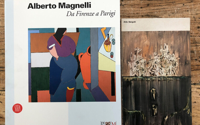 ALBERTO MAGNELLI E ALDO BERGOLLI - Lotto unico di 2 cataloghi