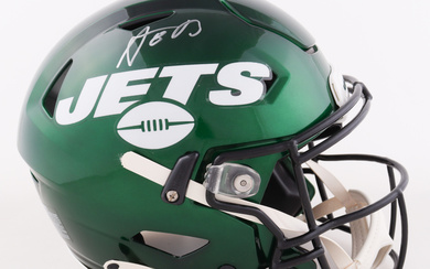 Aaron Rodgers Signed Jets Full-Size Authentic On-Field SpeedFlex Helmet (Fanatics)
