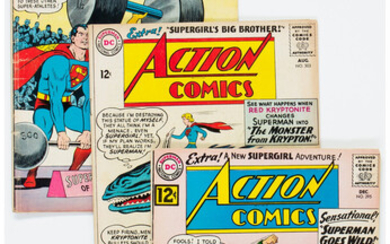 Action Comics Group of 11 (DC, 1962-66) Condition: Average...