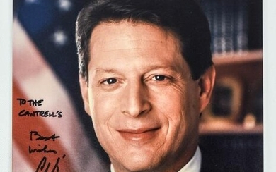 Al Gore Inscribed Signed Photograph
