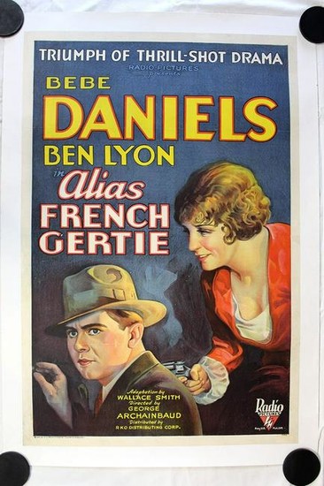 Alias French Gertie (USA, 1930) One Sheet Movie Poster