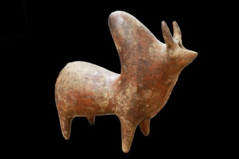 Amlash Terracotta Bull Rhyton, 10Th-8Th Century B.C.