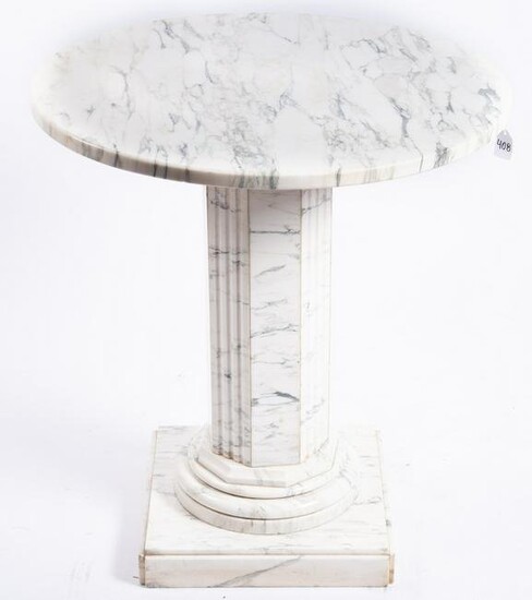An Art Deco Style Marble Table