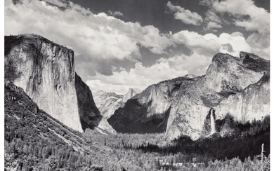Ansel Adams (1902-1984), Valley View, Yosemite National Park, California (1936)