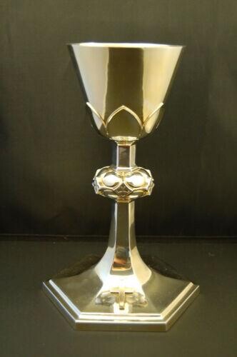 Antique All Sterling Silver Chalice + W. J. Feeley Co.