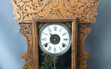 Antique Wm L. Gilbert Mantle Clock
