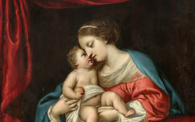 Anton Raphael Mengs (entourage) Germany / 1728 - 1779 Madonna with child