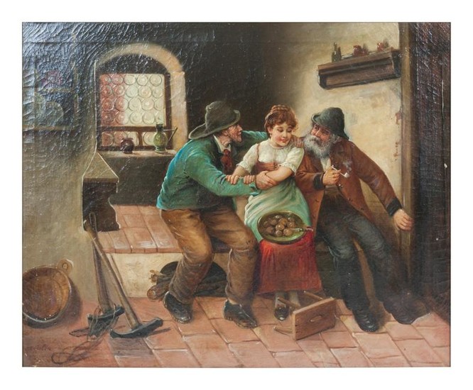 Artist Unknown (19th/20th century) Two Miners with a