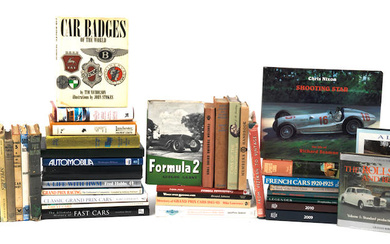 Assorted motoring books