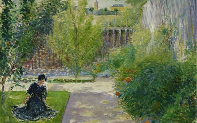 August Macke - Sonniger Garten