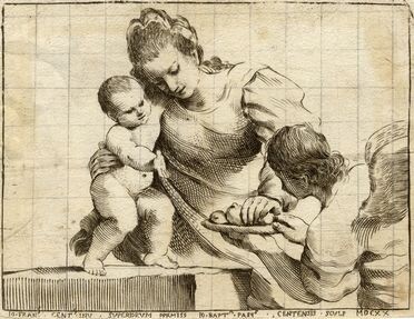 Autori vari, Lotto di dodici incisioni di autori emiliani. Fine XV - inizio XVIII secolo.