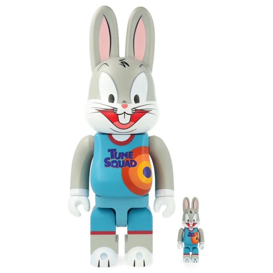 BE@RBRICK - Bearbrick Rabbrick Bugs Bunny (Space Jam) 400% + 100%