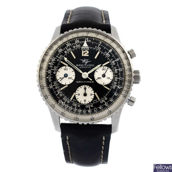 BREITLING - a stainless steel Navitimer chronograph wrist watch, 40mm.