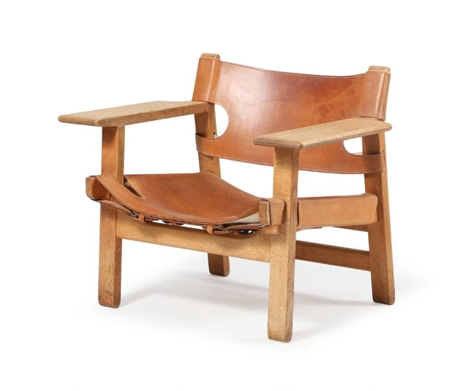 Børge Mogensen (b. Aalborg 1914, d. Gentofte 1972) “The Spanish Chair”. An...