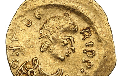 Byzantine Empire (Constantinople) AV Tremissis - Maurice Tiberius (AD 582-602)