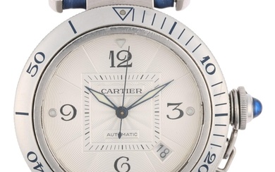 CARTIER - a stainless steel Pasha De Cartier automatic calen...