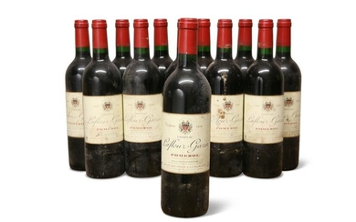 CHATEAU LA FLEUR GAZIN POMEROL 1998. (12 bottles)