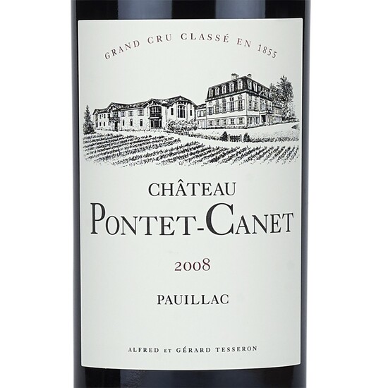 Château Pontet Canet 2008 (6 MAG)