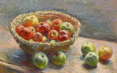 CLAUDE MONET (1840-1926) Le panier de pommes