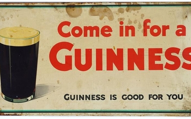 COME IN FOR A GUINNESS ORIGINAL VINTAGE POSTER