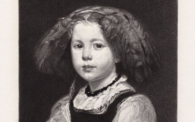 Carolus Duran Rose de Mai 1879 etching