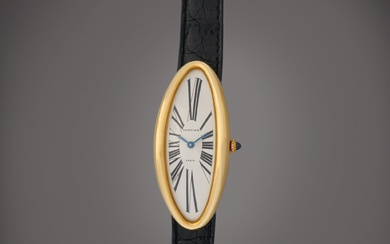 Cartier Baignoire Allongée, Reference W1507451 | A limited edition wristwatch | Circa 1991