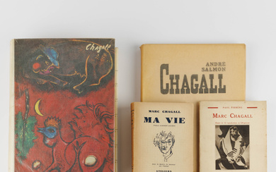 (Chagall) Marc Chagall - Ma vie. Préface d'André Salmon. Avec 32 dessins de jeunesse par l'Auteur. P