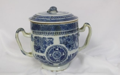 Chinese Blue and White Export Container