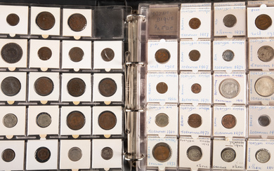Collection with world coins startiong from 19th century incl. Portugal,...