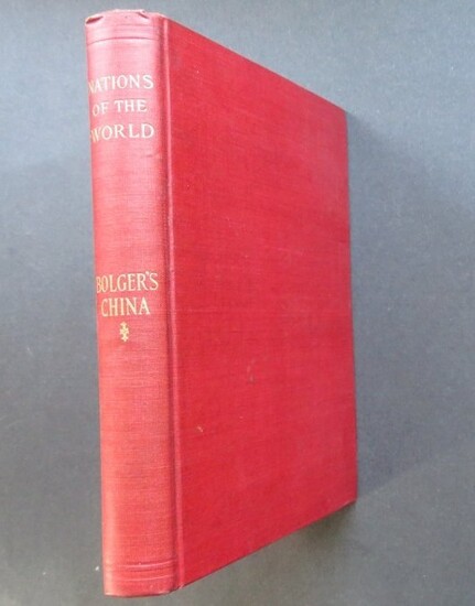 Demetrius Charles Boulger, History of China, 1898 ill.