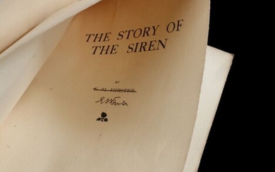 E.M. Forster, The Story of the Siren, first edition, [one of 500 copies], signed by the author