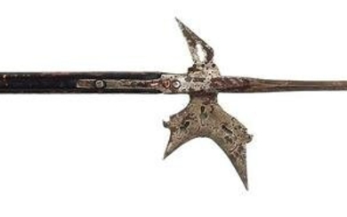 EUROPEAN HALBERD IN THE GERMAN OR FRENCH STYLE ON