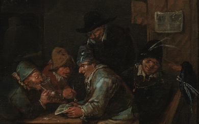 (-), Egbert van Heemskerck II (1676-1744) Peasants Smoking...