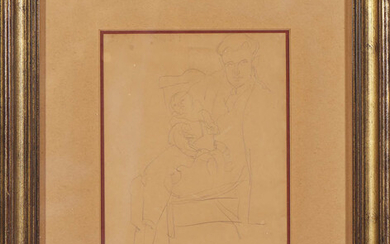 FRANCIS SMITH, Desenho sobre papel, 20,5 x 16 cm.