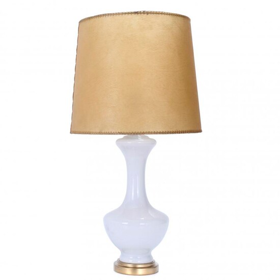 FRENCH TABLE LAMP, MID 20TH CENTURY.