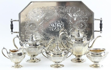 Fine Reed and Barton Sterling 6 pc. Tea Set