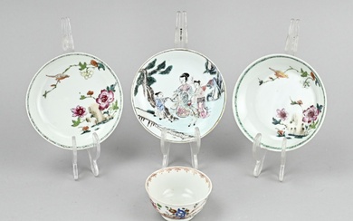 Four parts Chinese porcelain