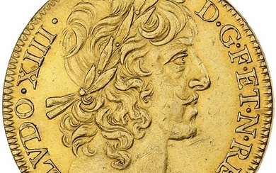 France, Louis XIII, 2 louis d'or, LVDO, 1640, Paris, Pedigree,...