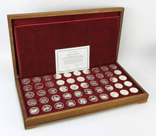 Franklin Mint State of Union Silver Medals, Gov